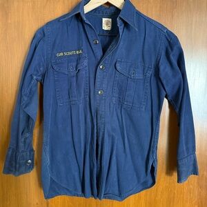 Vintage Blue Cub Scouts BSA Shirt